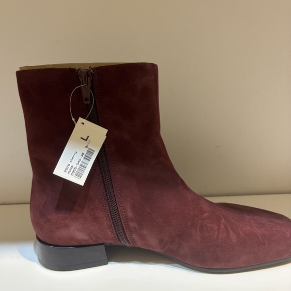 Vagabond Mona Cherry suede boots 37 - Picture 3 of 6